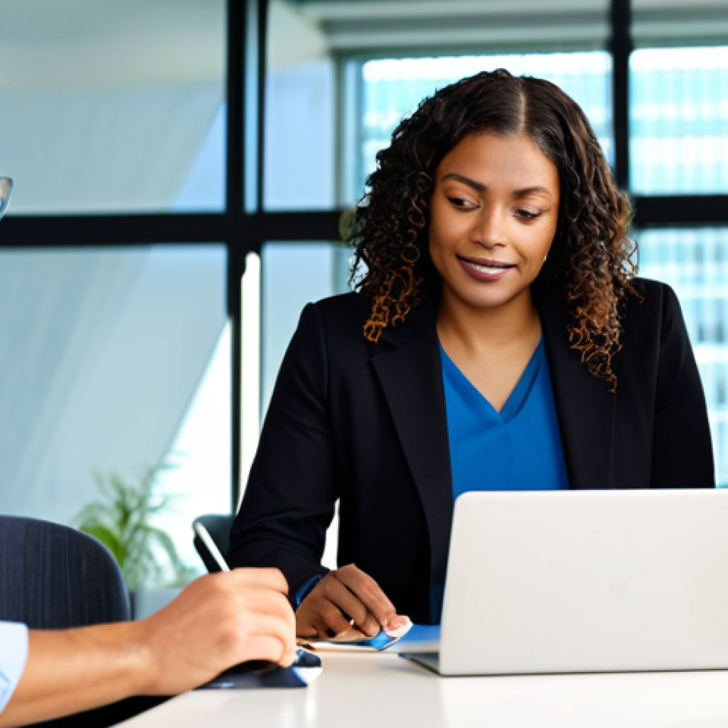 Blended Learning in a Modern Office**

"A diverse group of professionals participating in a blended learning workshop in a bright, modern office space, fully clothed, appropriate attire. Some are working on laptops, others are engaged in a group discussion with a facilitator. The scene emphasizes collaboration and learning. Professional setting, well-lit, perfect anatomy, natural poses, safe for work, appropriate content, modest clothing, family-friendly."

**